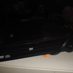 Suitcase full of DVD's and DVD player